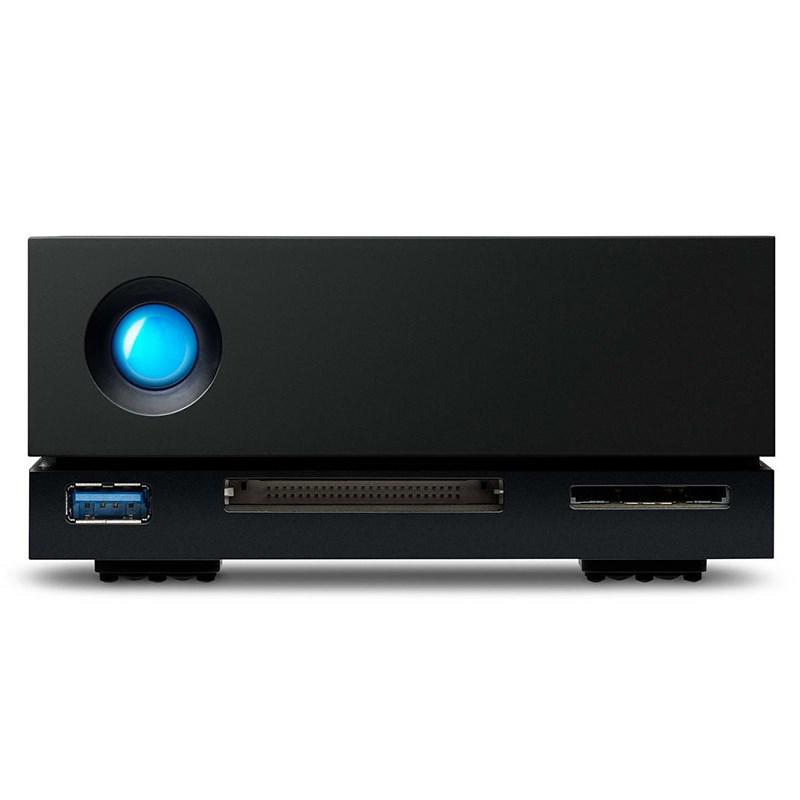 A large main feature product image of LaCie 1big Dock Thunderbolt 3 External HDD - 10TB