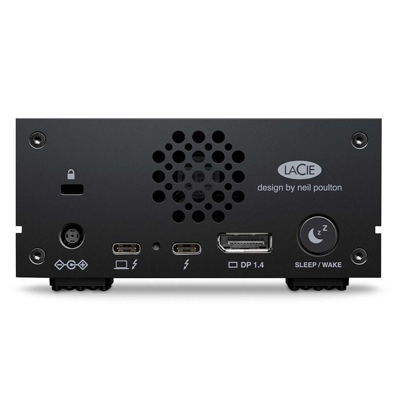 A large main feature product image of LaCie 1big Dock Thunderbolt 3 External HDD - 20TB