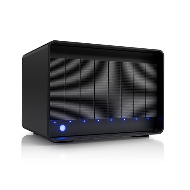 A large main feature product image of LaCie 8big Pro5 Thunderbolt 5 RAID Storage - 192TB