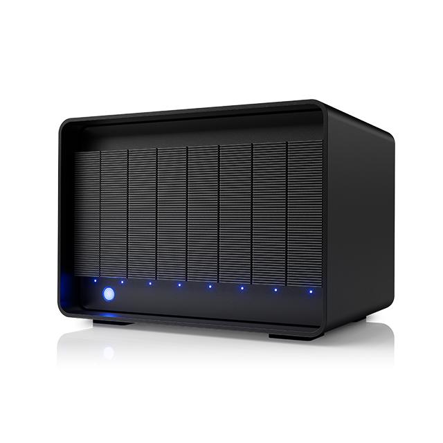A large main feature product image of LaCie 8big Pro5 Thunderbolt 5 RAID Storage - 192TB