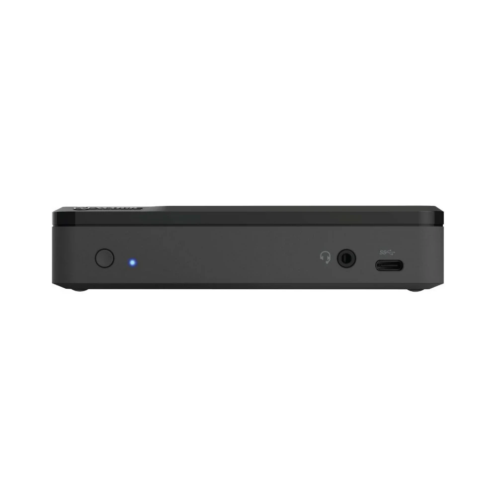 A large main feature product image of EX-DEMO ALOGIC Universal USB Type-C TWIN HD Docking Station