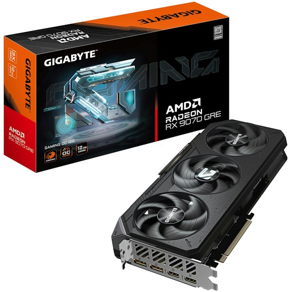 Gigabyte Radeon RX 9070 GRE Gaming OC 12G Graphics Card