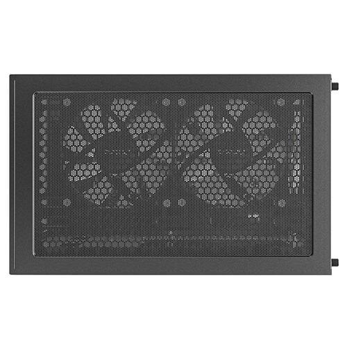 A large main feature product image of EX-DEMO Antec CX200M RGB Elite - Micro Tower Case (Black)