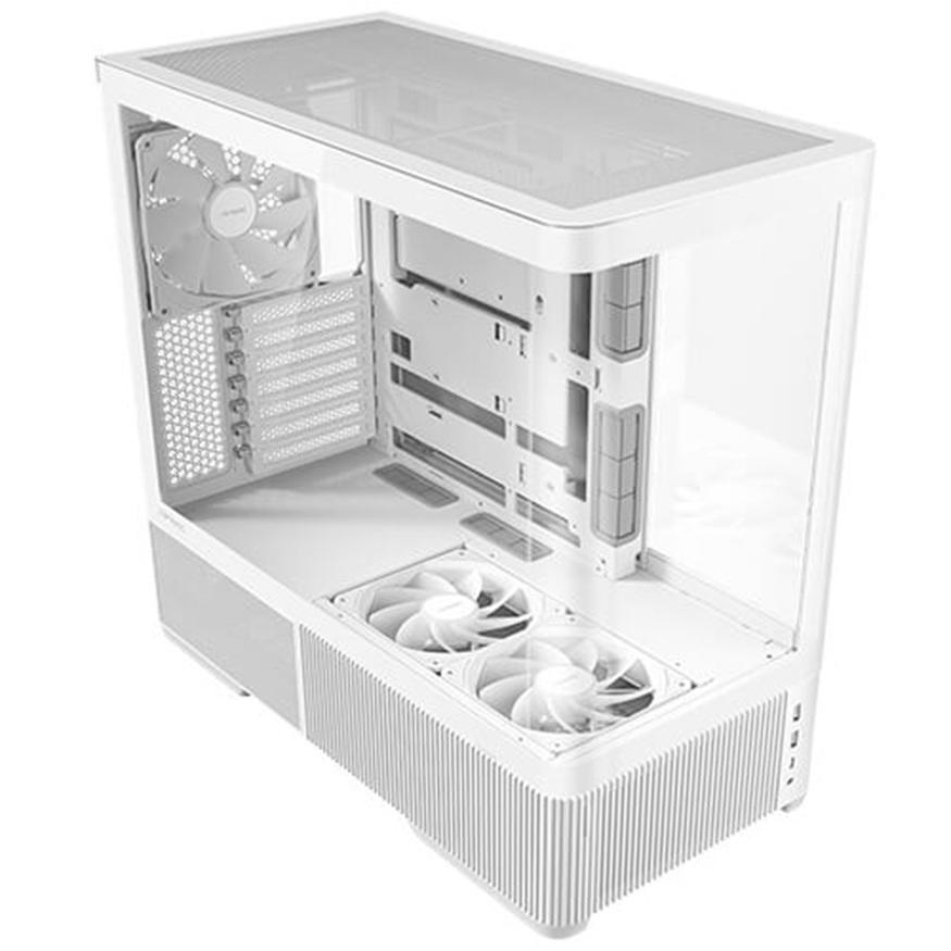A large main feature product image of Antec C6 Curve AIR - Mid Tower Case (White)