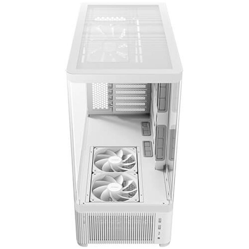 A large main feature product image of Antec C6 Curve AIR - Mid Tower Case (White)