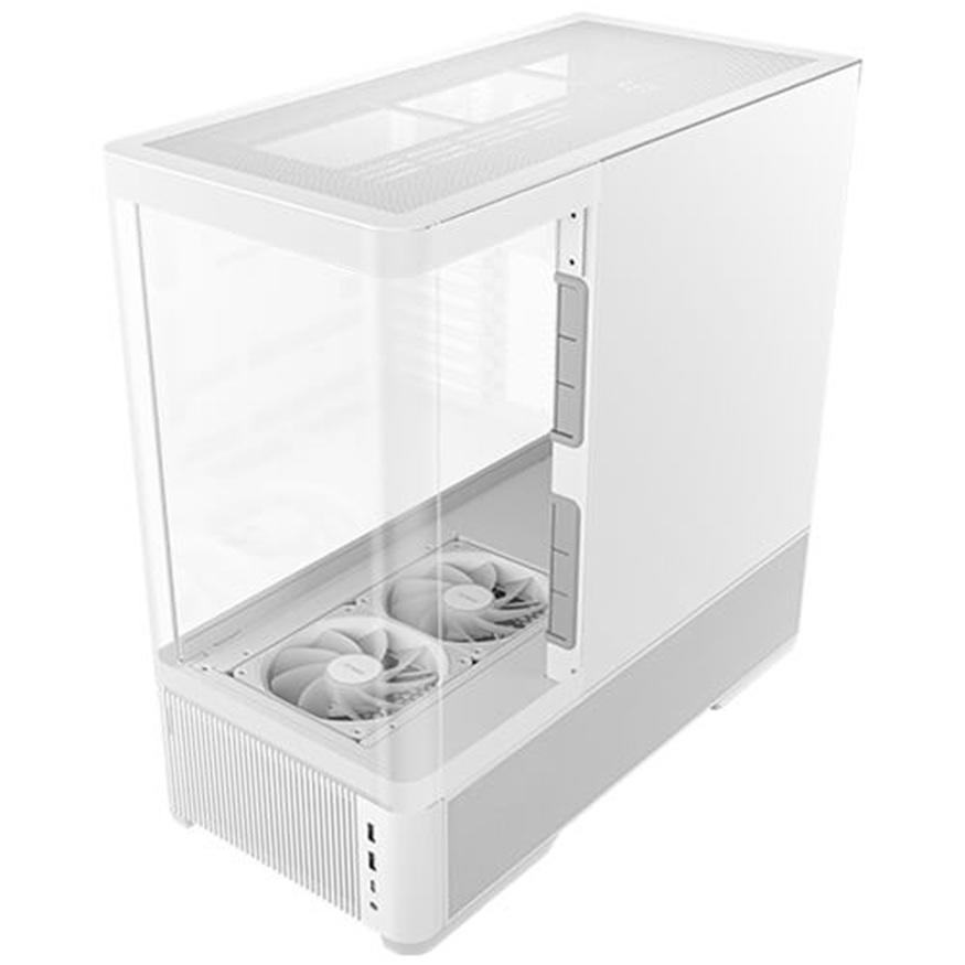 A large main feature product image of Antec C6 Curve AIR - Mid Tower Case (White)