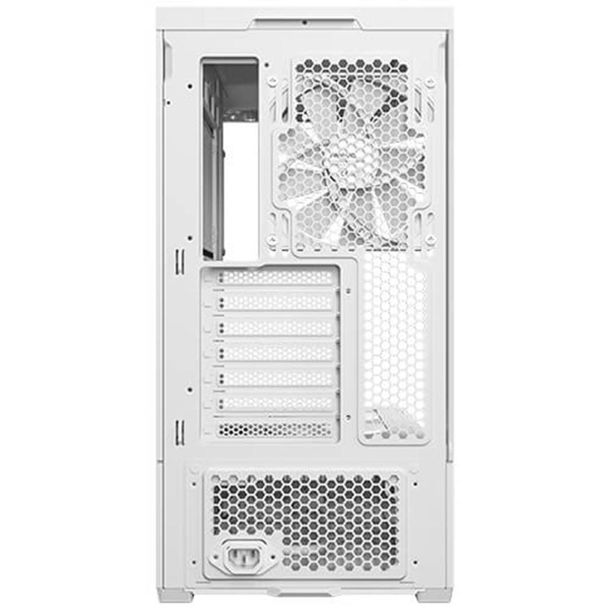 A large main feature product image of Antec C6 Curve AIR - Mid Tower Case (White)