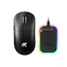 A product image of EX-DEMO MCHOSE A7 V2 Ultra+ Lightweight 8K Wireless Gaming Mouse with Magnetic Charging Dock - Black