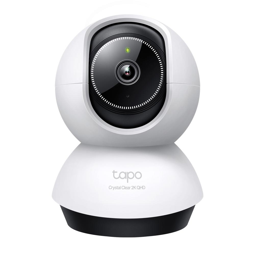 A large main feature product image of TP-Link TC72 Pan/Tilt AI Home Security Wi-Fi Camera, 2K 4MP QHD, Two-Way Audio, Sound and Light Alarm, Smart AI Detection