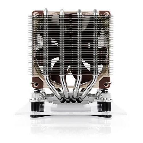 A large main feature product image of Noctua NH-D9L Dual Tower CPU Cooler