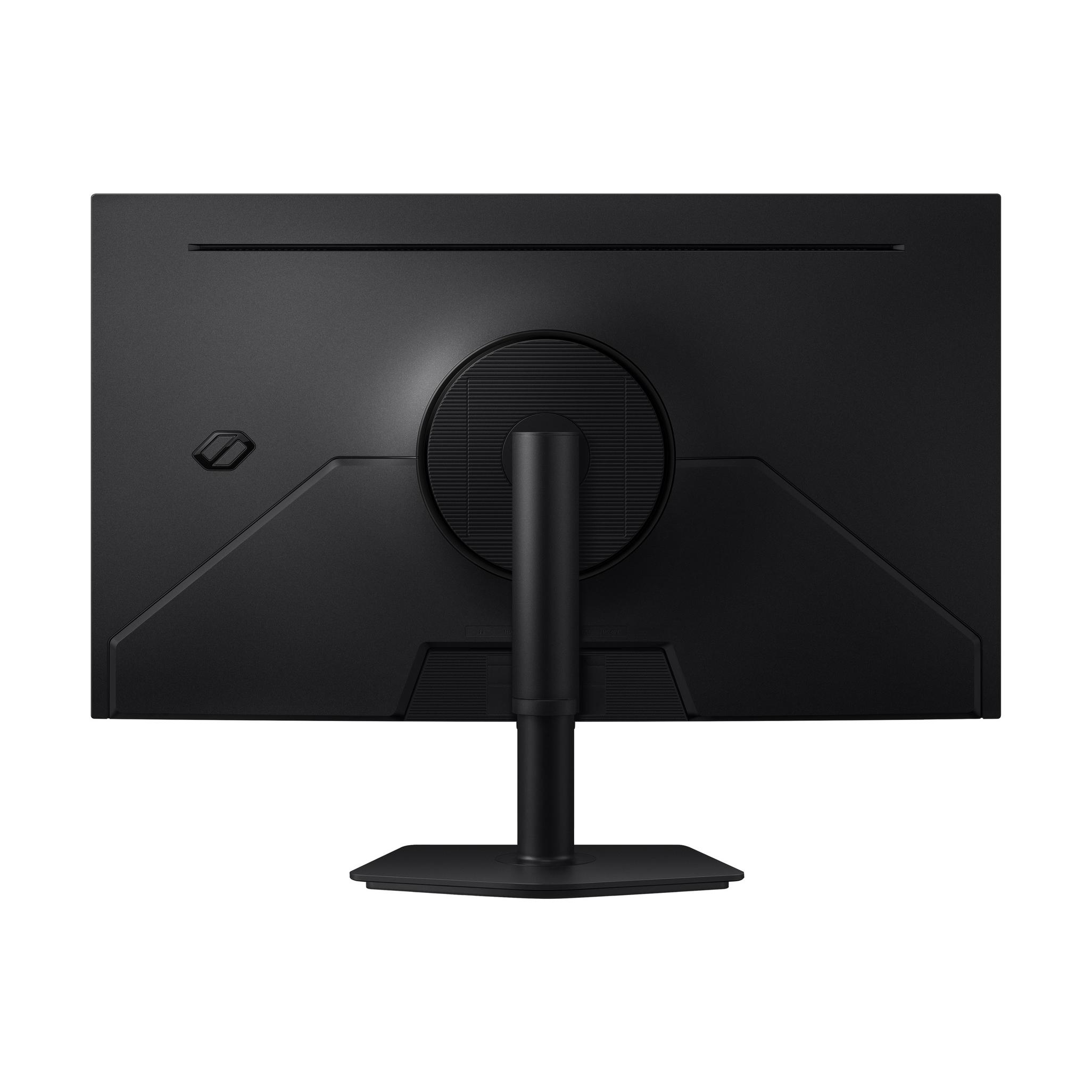 A large main feature product image of Samsung Odyssey OLED G7 - 32" 4K 165Hz / 1080p 330Hz Dual Mode 0.03ms Gaming Monitor