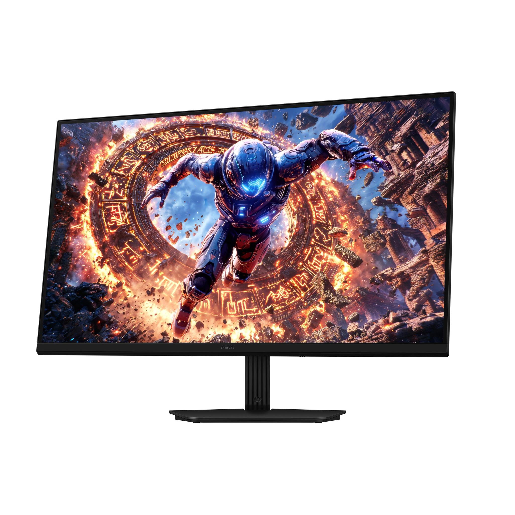 A large main feature product image of Samsung Odyssey G8 - 32" 6K 165Hz / 3K 330Hz Dual Mode Fast IPS Gaming Monitor