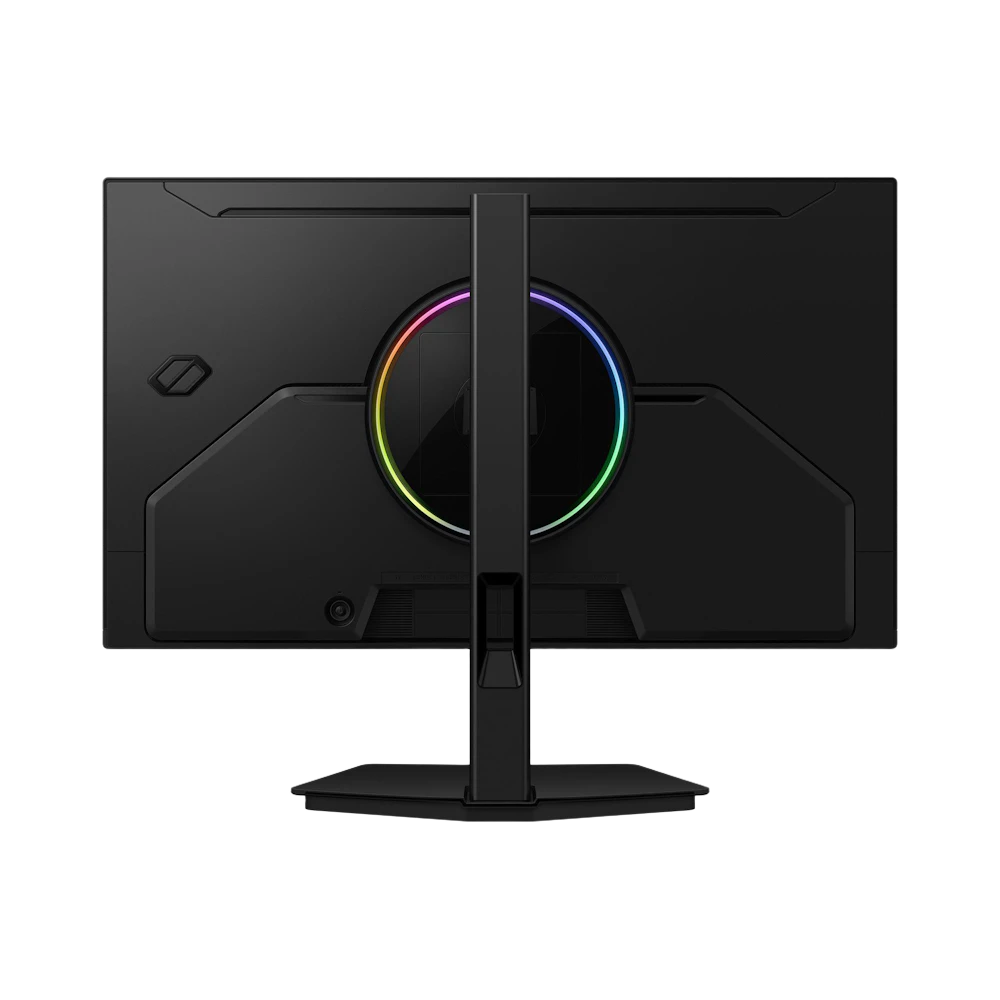 A large main feature product image of Samsung Odyssey G8 - 27" 5K 180Hz / 1440p 360Hz Dual Mode Fast IPS Gaming Monitor