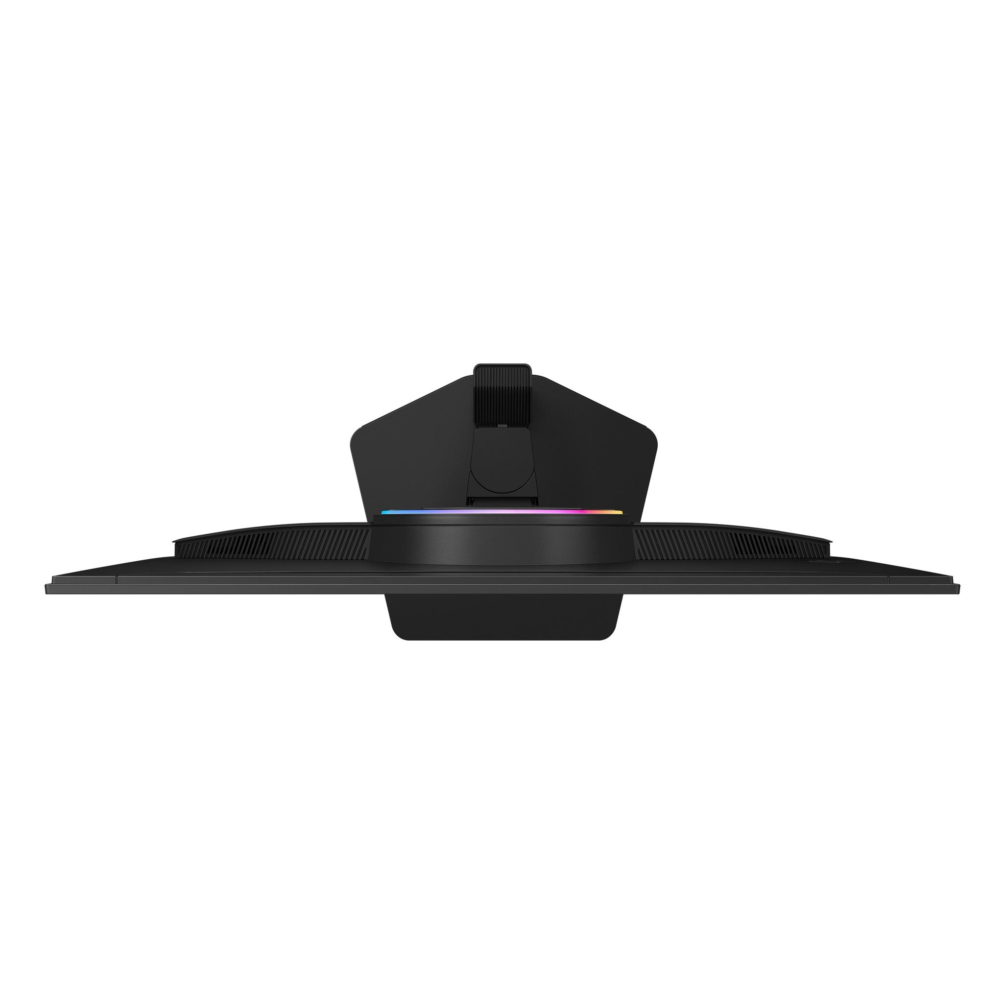 A large main feature product image of Samsung Odyssey G8 - 27" 5K 180Hz / 1440p 360Hz Dual Mode Fast IPS Gaming Monitor