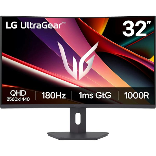 LG UltraGear 32G600A-B - 31.5" Curved 1440p 180Hz VA Gaming Monitor