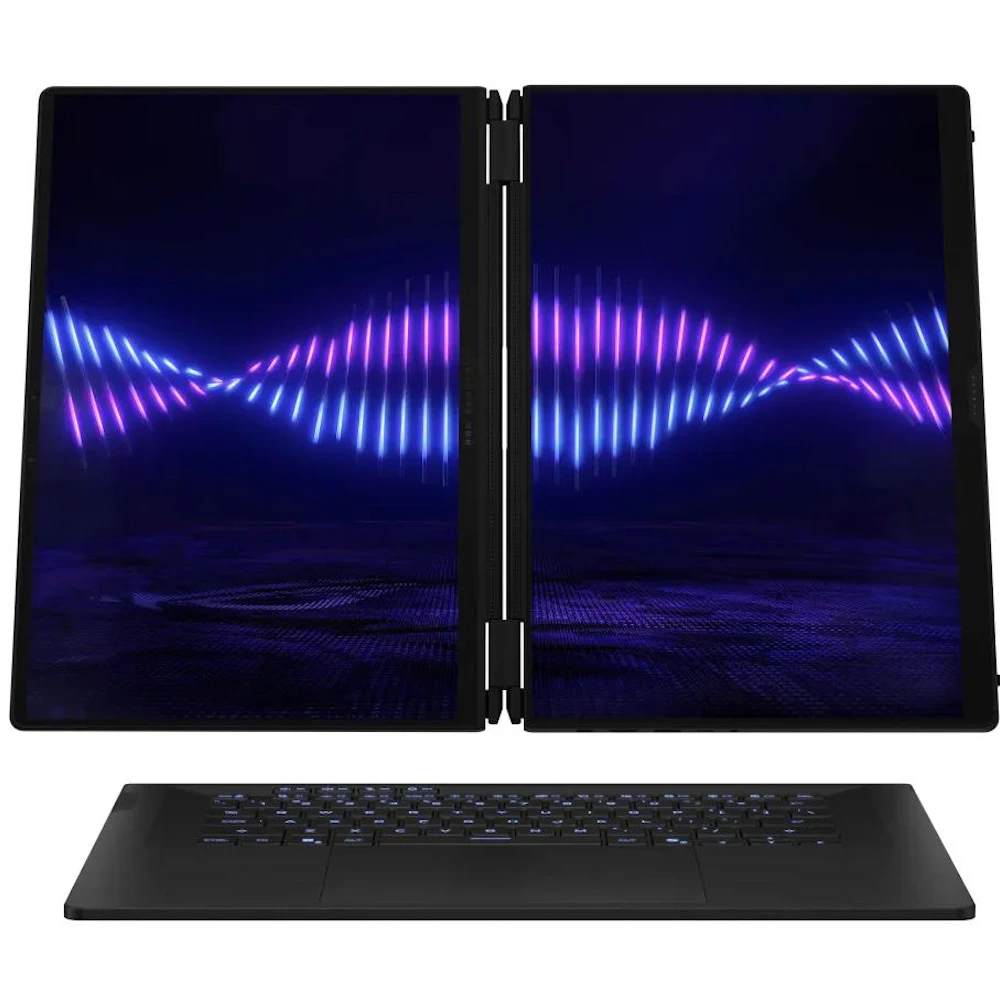 ASUS ROG Zephyrus Duo (GX651) - Dual 16" 3K OLED 120Hz Touch, Ultra 9 386H, RTX 5070 Ti, 32GB/1TB - Win 11 Gaming Notebook
