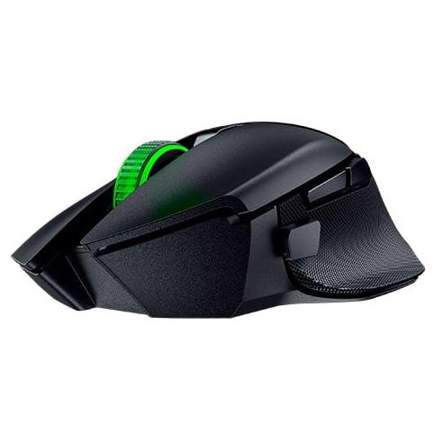 A large main feature product image of EX-DEMO Razer Basilisk V3 X HyperSpeed - Ergonomic RGB Wireless Gaming Mouse