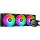 A small tile product image of EX-DEMO ID-COOLING SL360 XE Space LCD 360mm ARGB AIO Liquid CPU Cooler (Black)