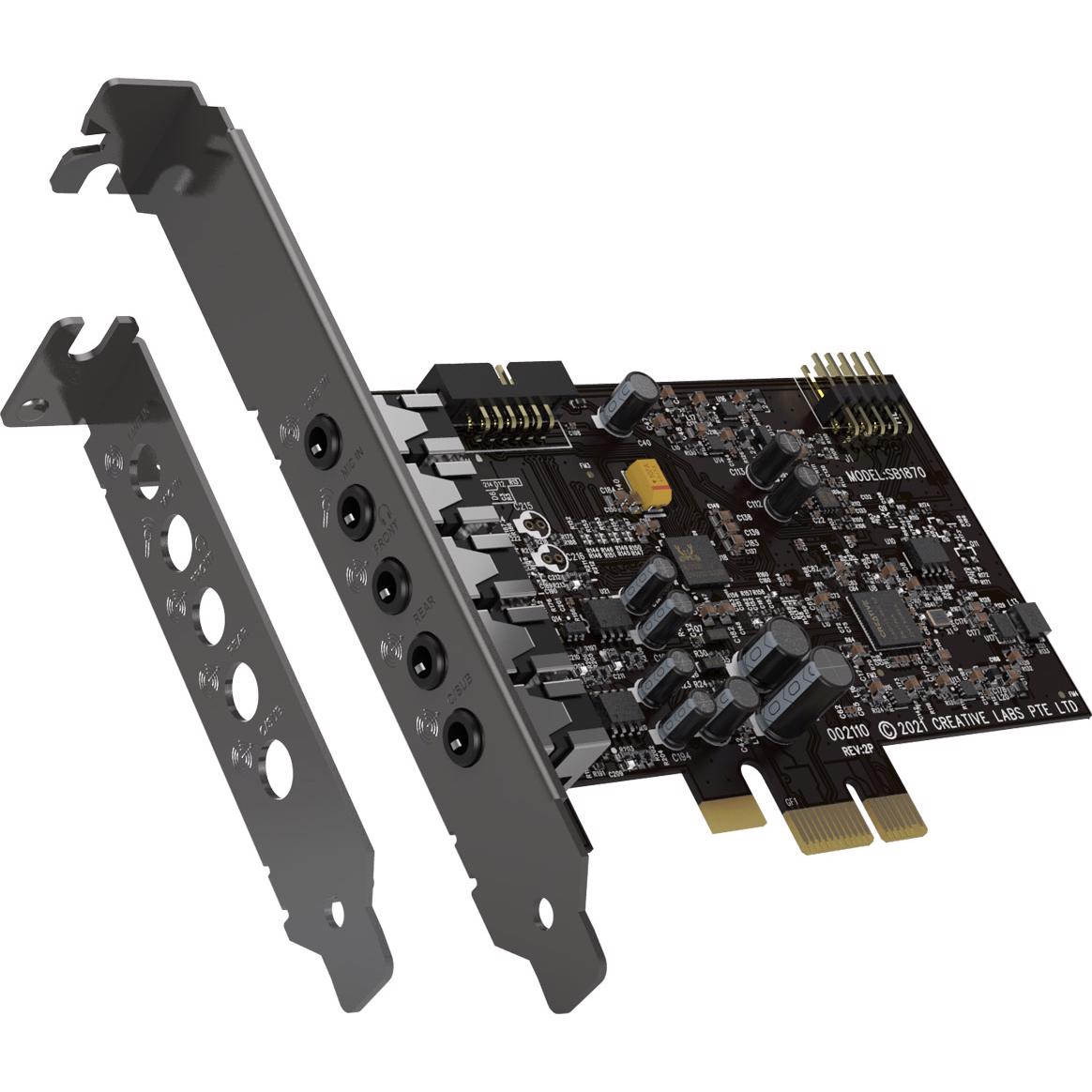 A large main feature product image of EX-DEMO Creative Sound Blaster Audigy FX V2 PCI-E Sound Card