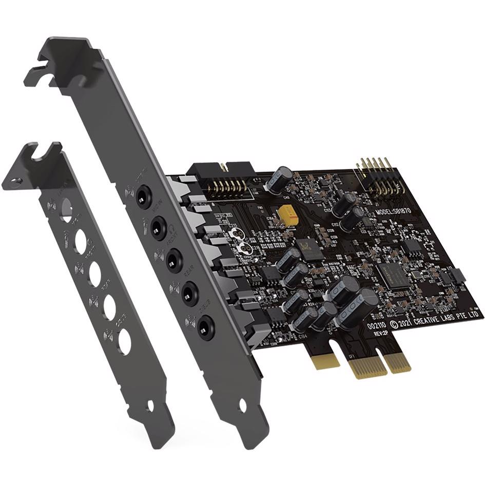 A large main feature product image of EX-DEMO Creative Sound Blaster Audigy FX V2 PCI-E Sound Card