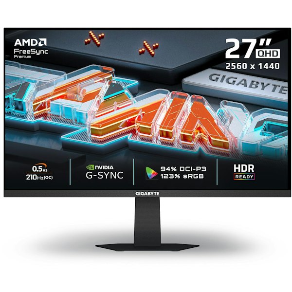 Gigabyte G27Q20 - 27" 1440p 200Hz 0.5ms SS IPS Gaming Monitor