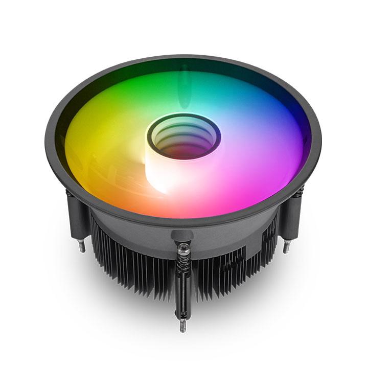 A large main feature product image of Thermaltake UX150 ARGB CPU Cooler