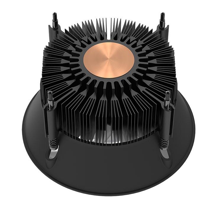A large main feature product image of Thermaltake UX150 ARGB CPU Cooler