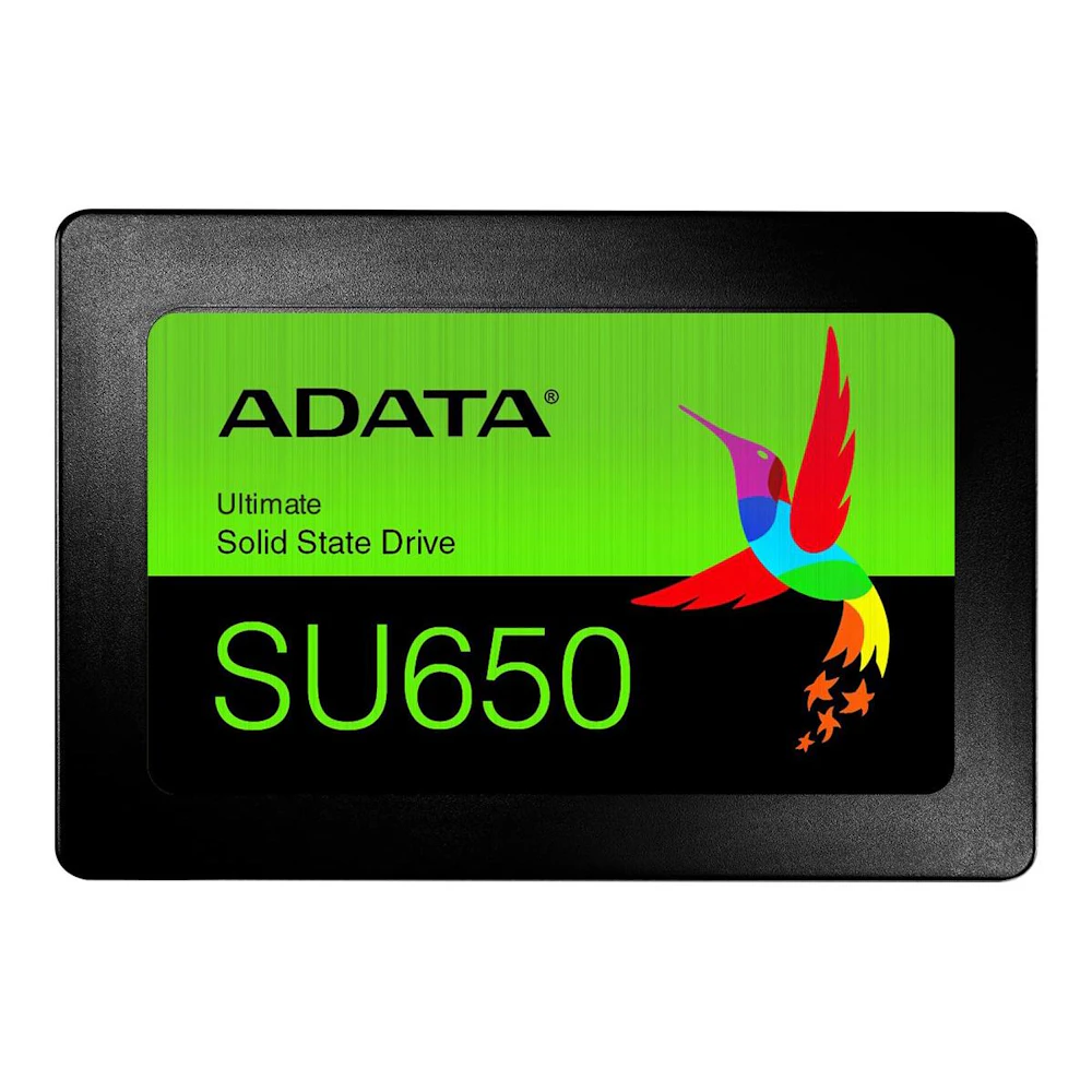 A large main feature product image of ADATA Ultimate SU650 SATA III 2.5" SSD - 256GB