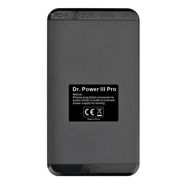 A large main feature product image of Thermaltake Dr. Power III Pro Power Supply Tester