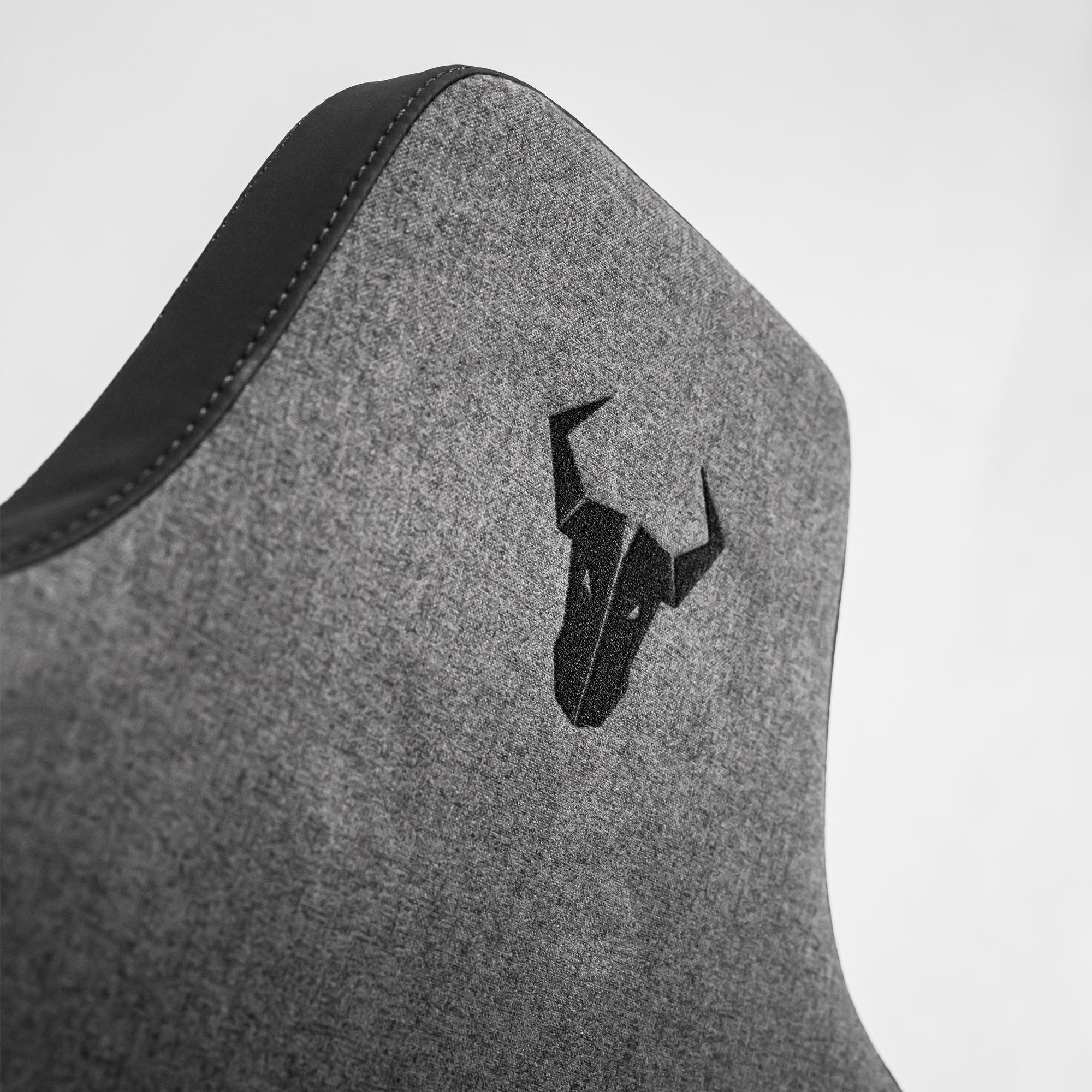 A large main feature product image of BattleBull Crosshair XL+ Gaming Chair - Dark Grey Weave