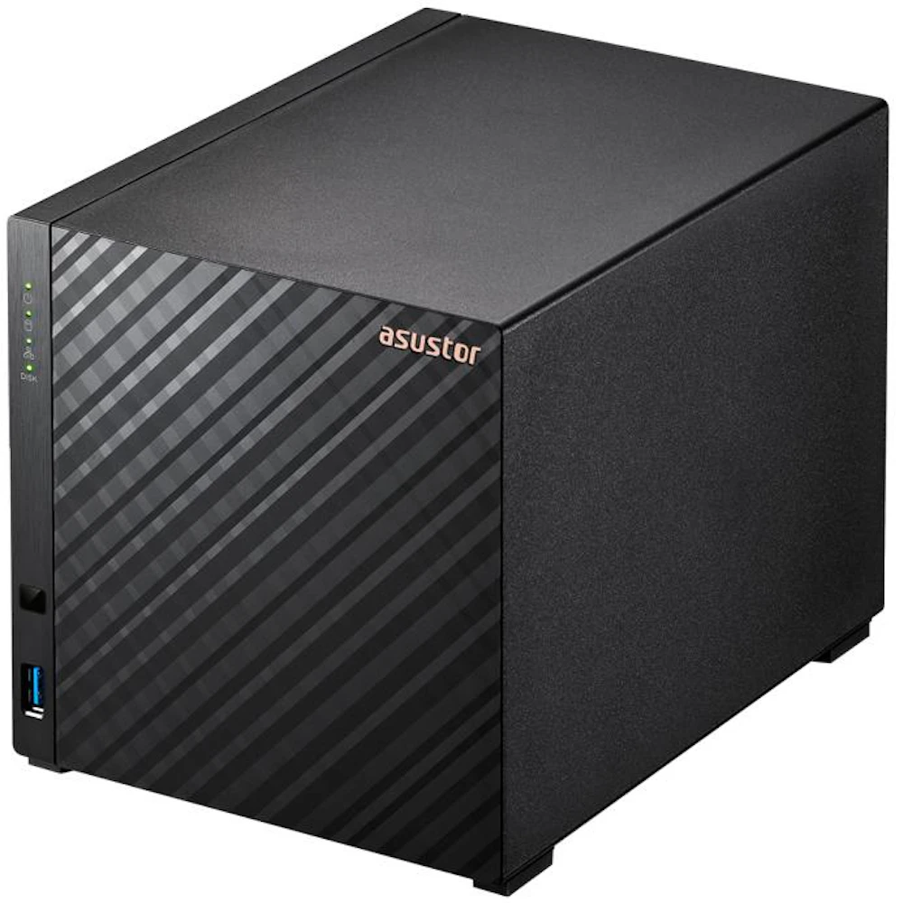 Asustor DRIVESTORE 4 Gen2 4 Bay NAS - 1.7GHz Quad-Core, 1GB RAM, 2.5GbE