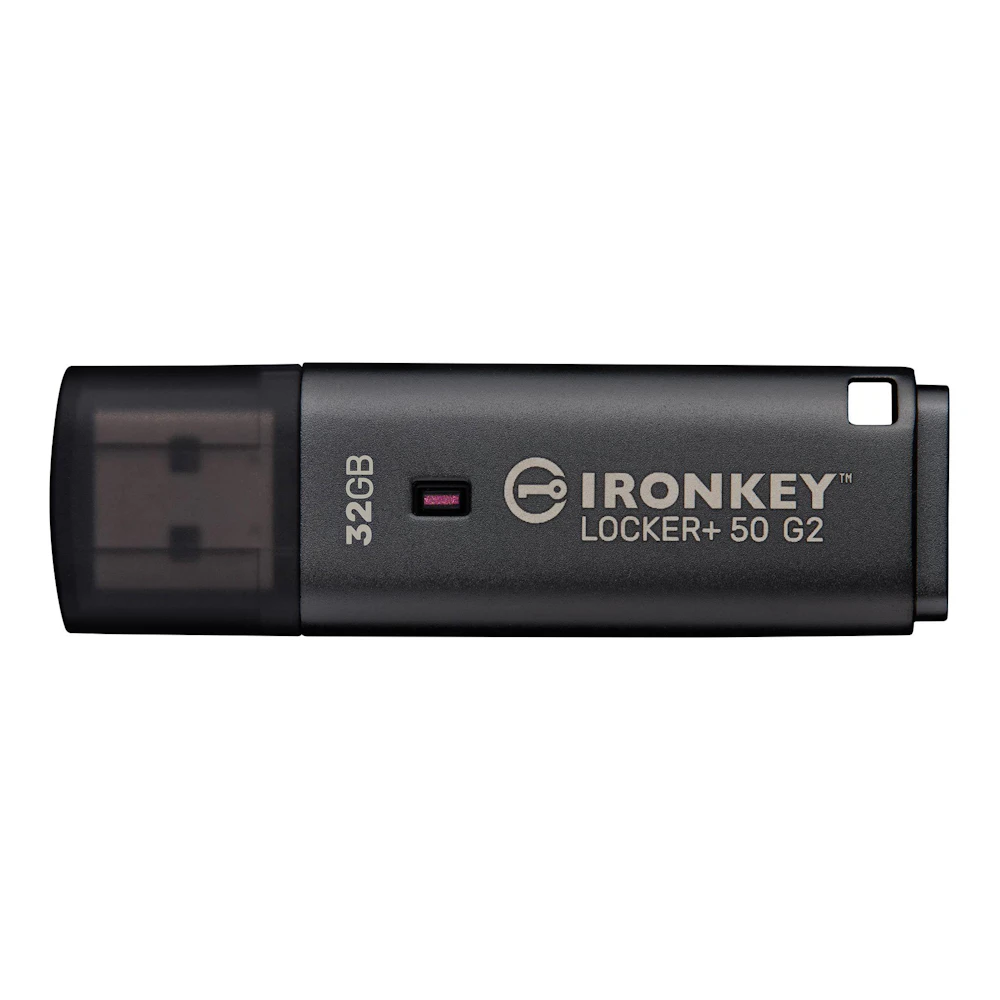 Kingston IronKey Locker+ 50 Gen2 32G USB 3.2 Gen 1 Type A Flash Drive