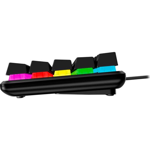 A large main feature product image of EX-DEMO HyperX Alloy Origins RGB 65 - Compact Mechanical Keyboard (HyperX Red Switch)