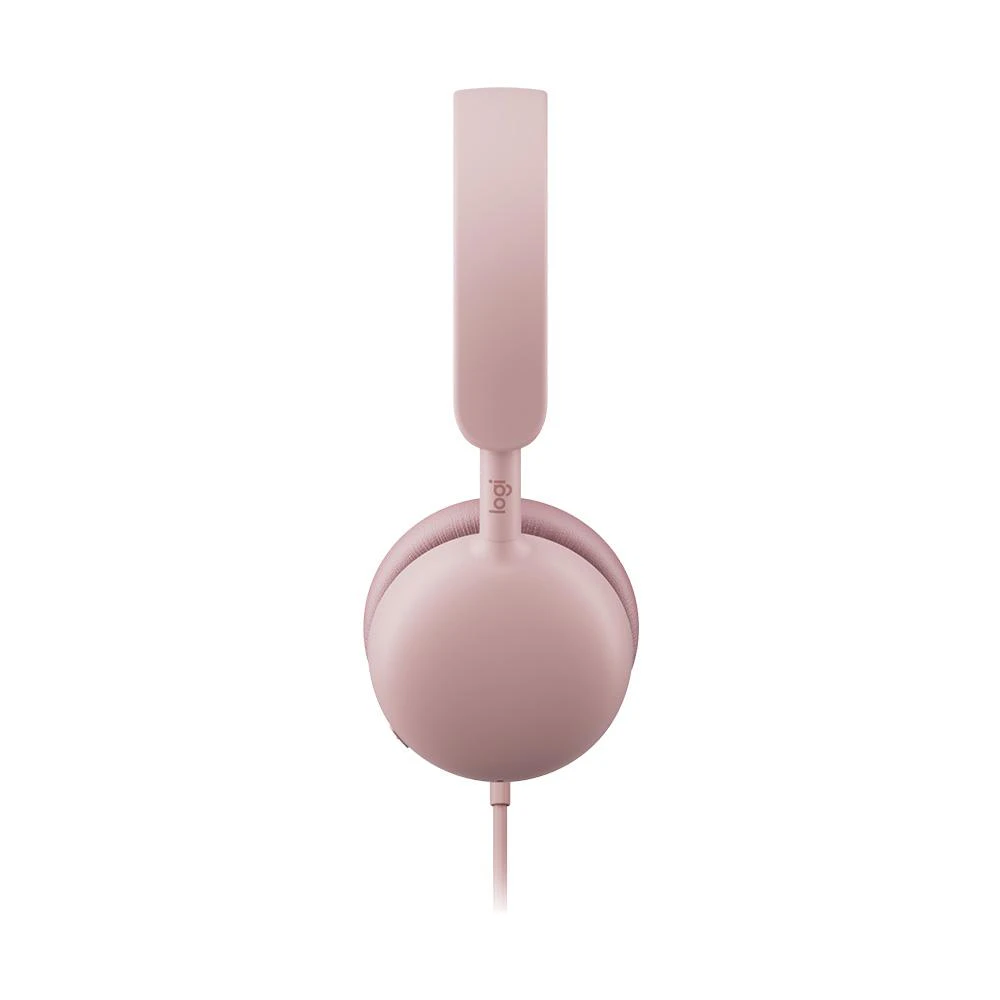 A large main feature product image of Logitech Zone Wired 2 Headset- Rose