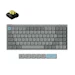 A product image of Keychron J9 - QMK Low-Profile Wireless Mechanical Keyboard - Gray (Banana Switch)