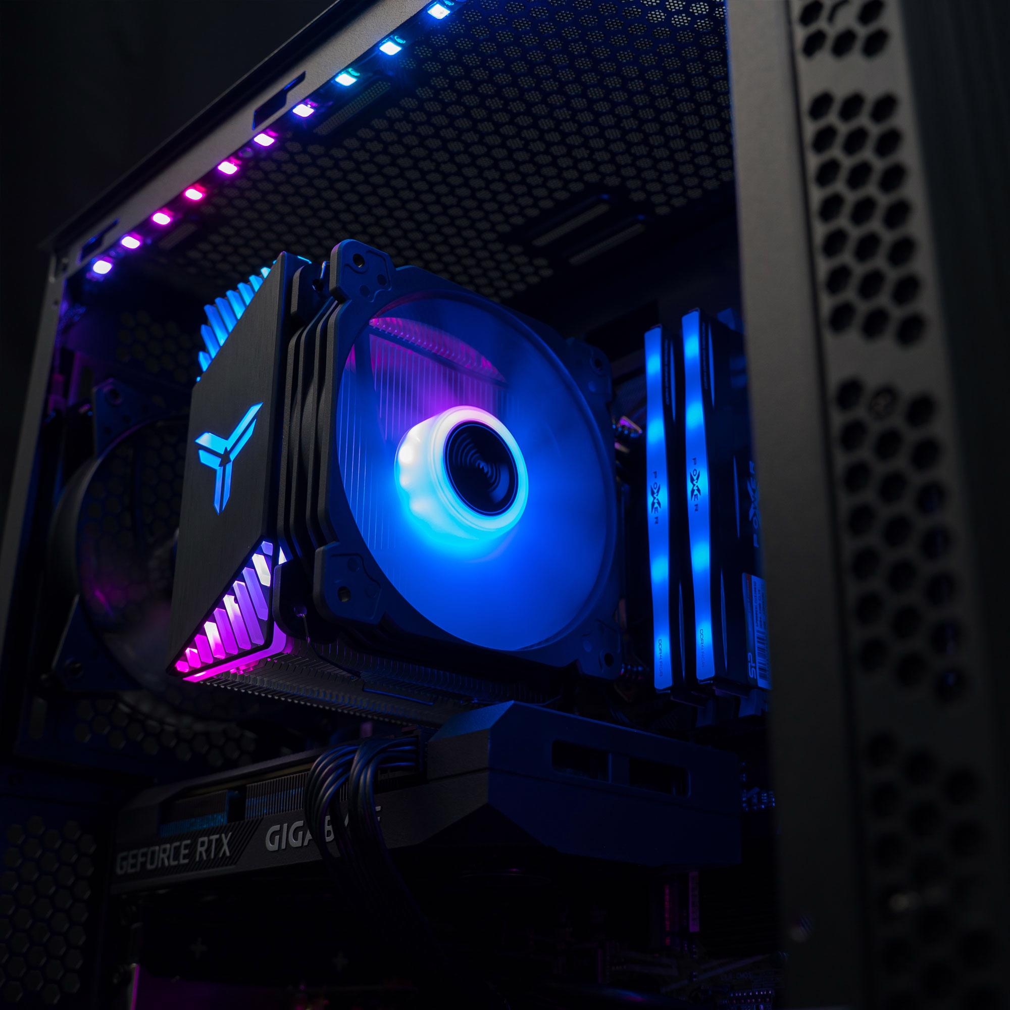 A large main feature product image of EX-DEMO Gamerchief Flex ARGB LED Strip Kit 2x35cm