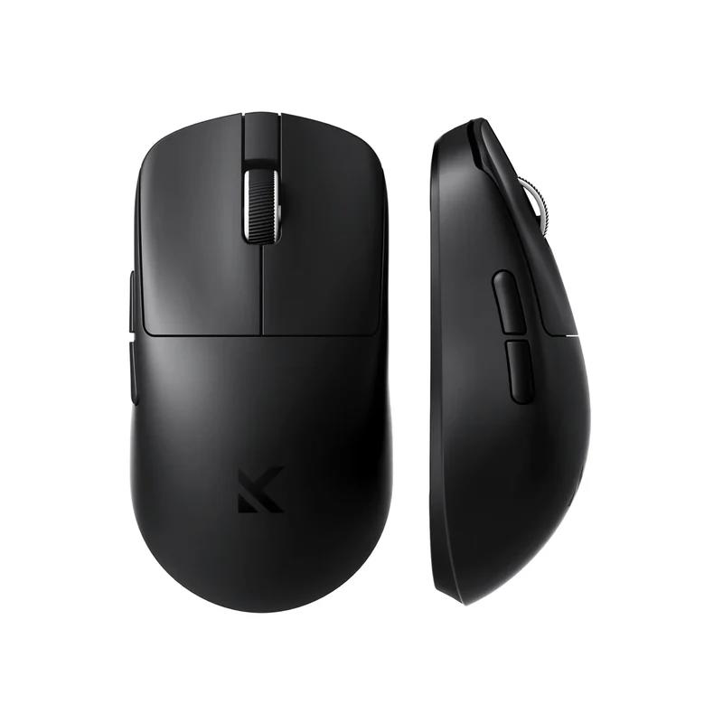 A large main feature product image of MCHOSE L7 Ultra+ 8K Lightweight Wireless Gaming Mouse - Black (Kailh Optical Switch)