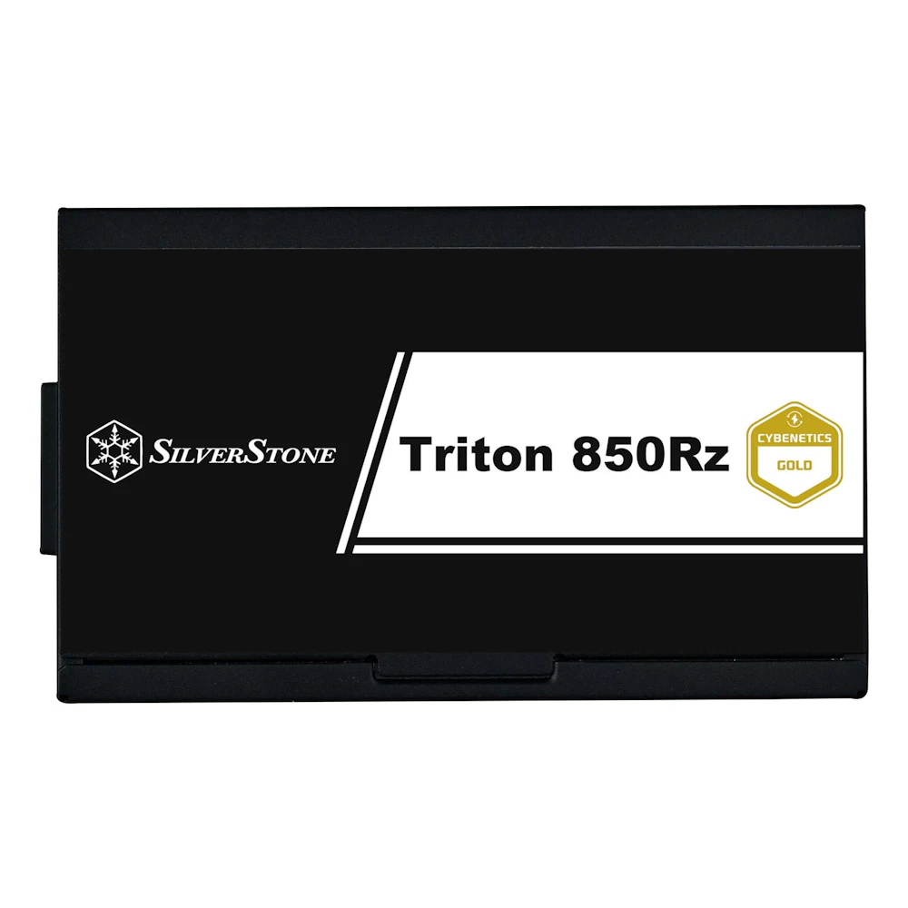 A large main feature product image of SilverStone Triton Rz 850W Gold ATX 3.1 PCIe 5.1 Modular PSU