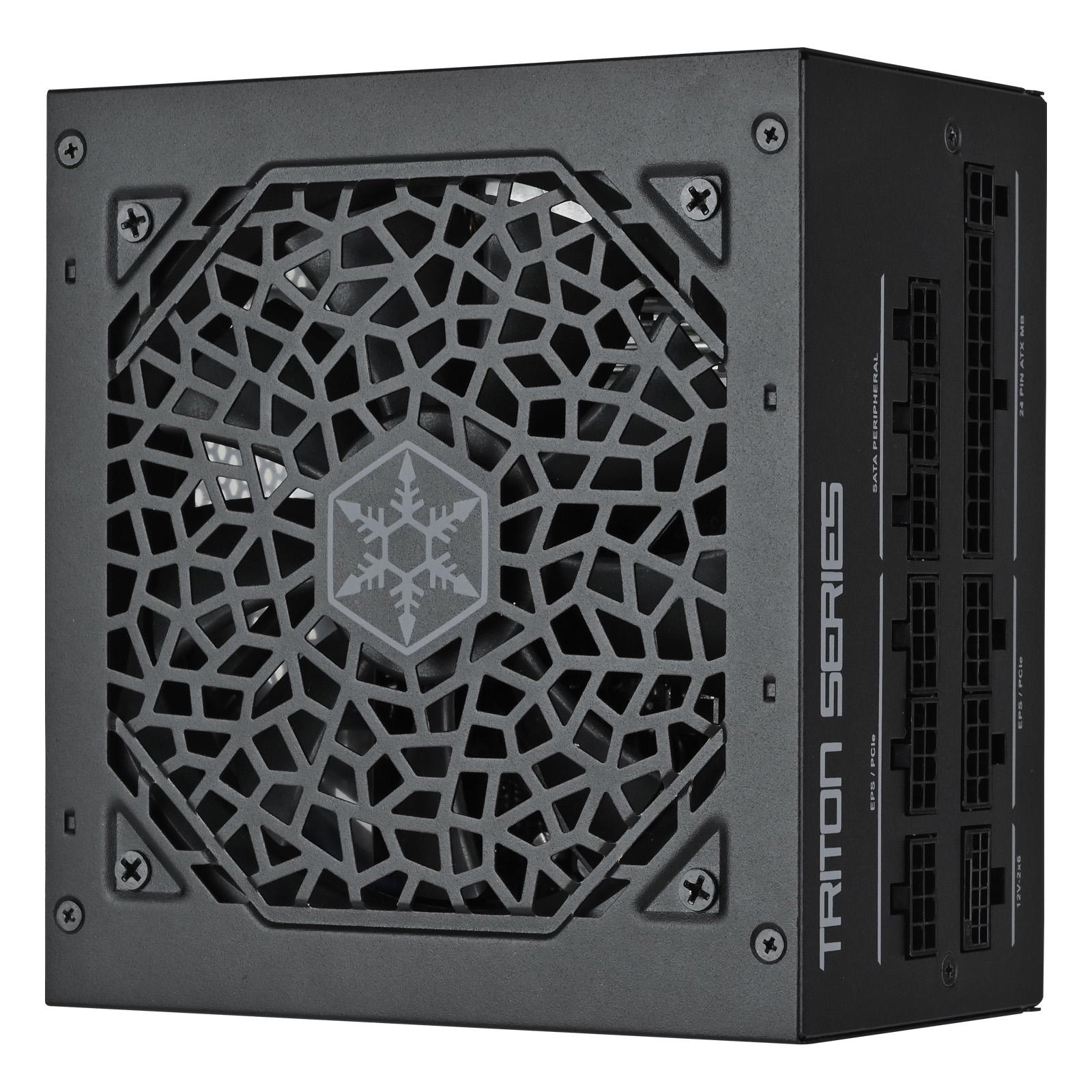 A large main feature product image of SilverStone Triton Rz 850W Gold ATX 3.1 PCIe 5.1 Modular PSU
