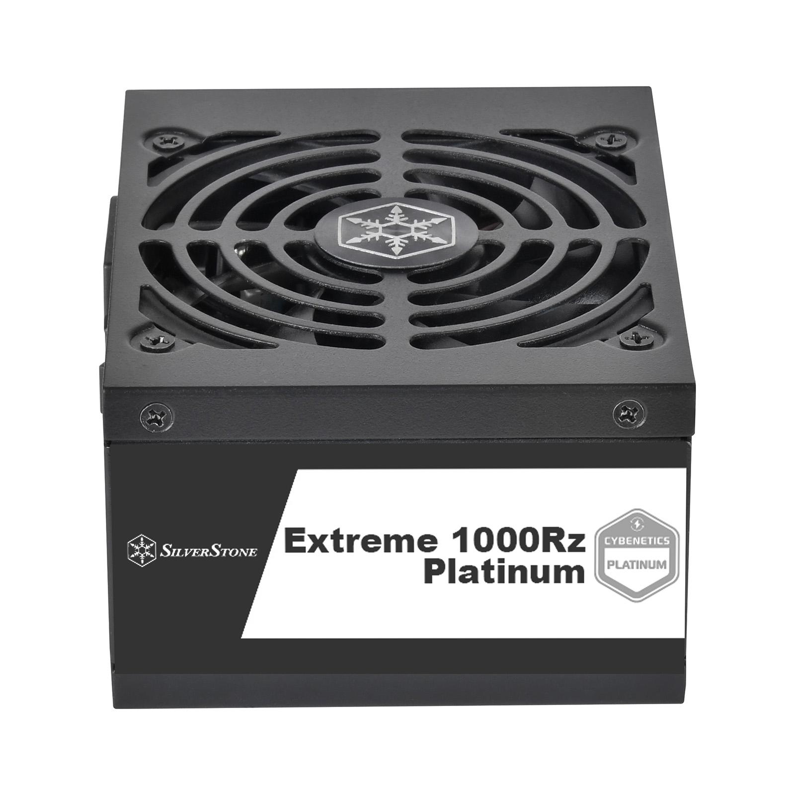 A large main feature product image of SilverStone Extreme Rz 1000W Platinum SFX 4.1 Modular PSU