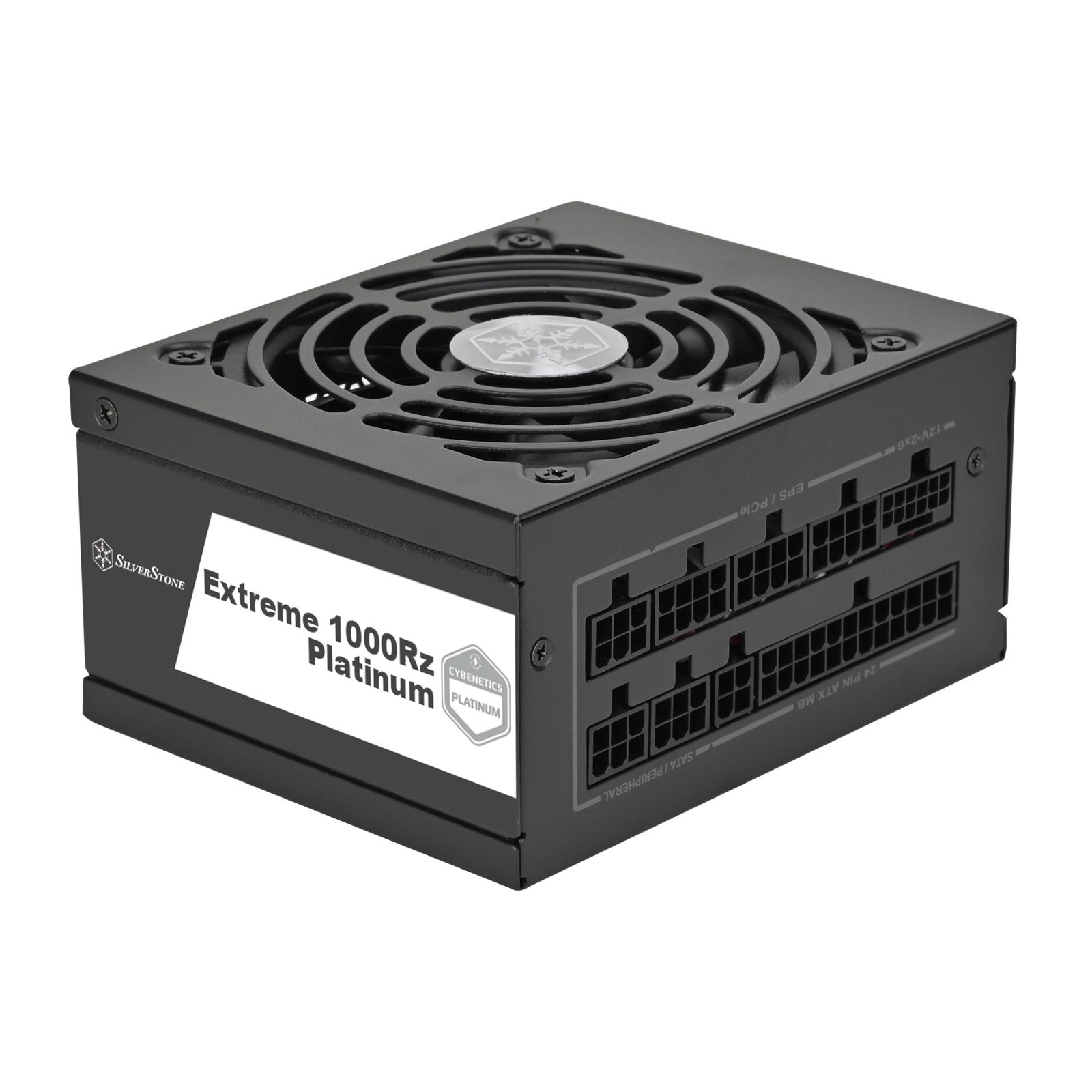 A large main feature product image of SilverStone Extreme Rz 1000W Platinum SFX 4.1 Modular PSU