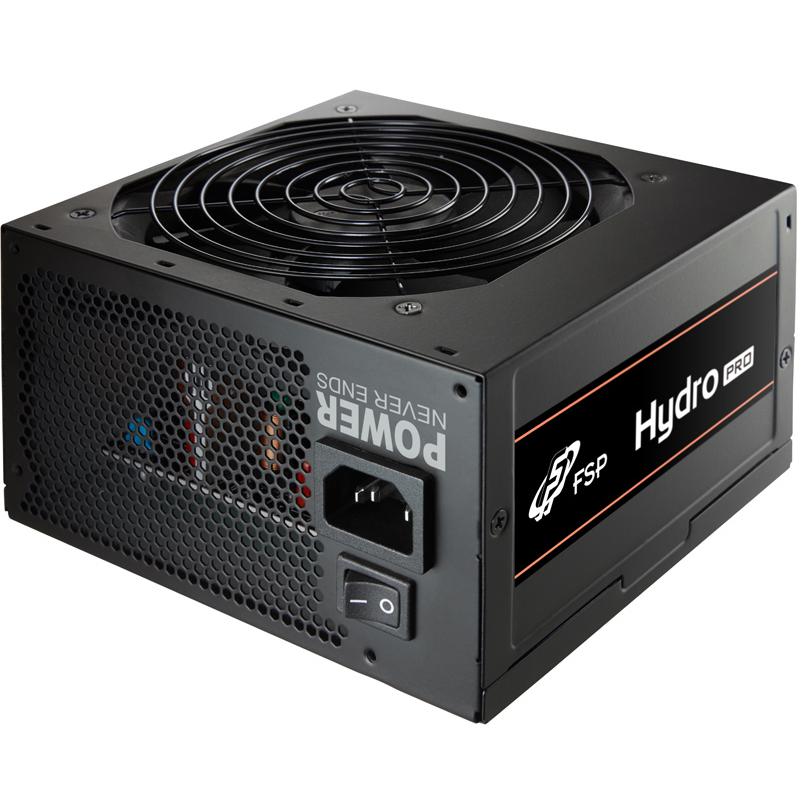 A large main feature product image of EX-DEMO FSP Hydro K PRO 600W Bronze ATX PSU