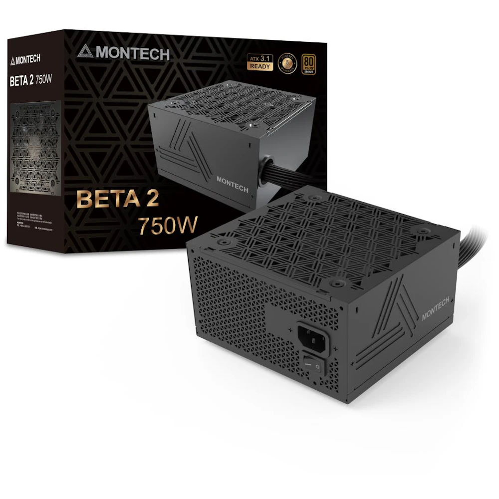 Montech BETA 2 750W Bronze ATX 3.1 PSU
