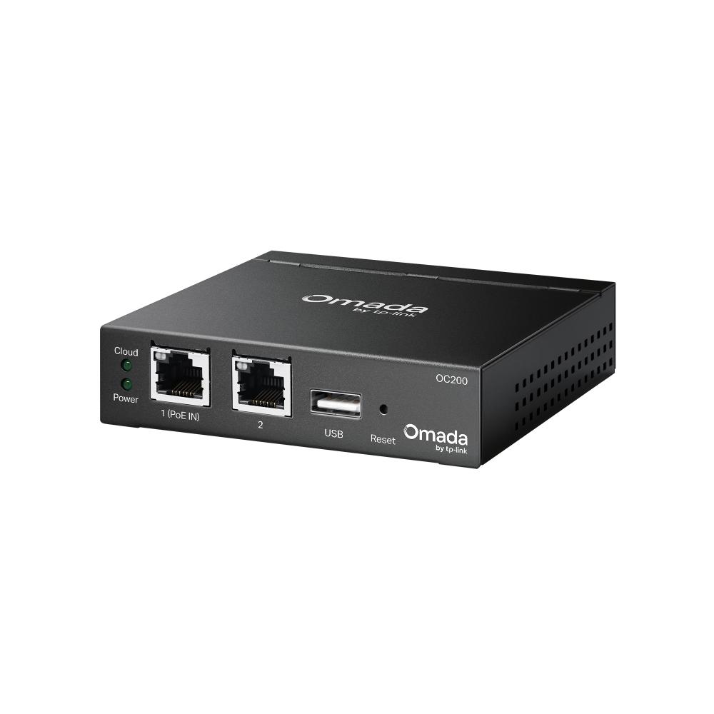 A large main feature product image of TP-Link Omada OC200 - Hardware Controller