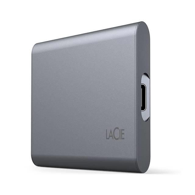 A large main feature product image of LaCie Mobile Secure Portable SSD - 500GB