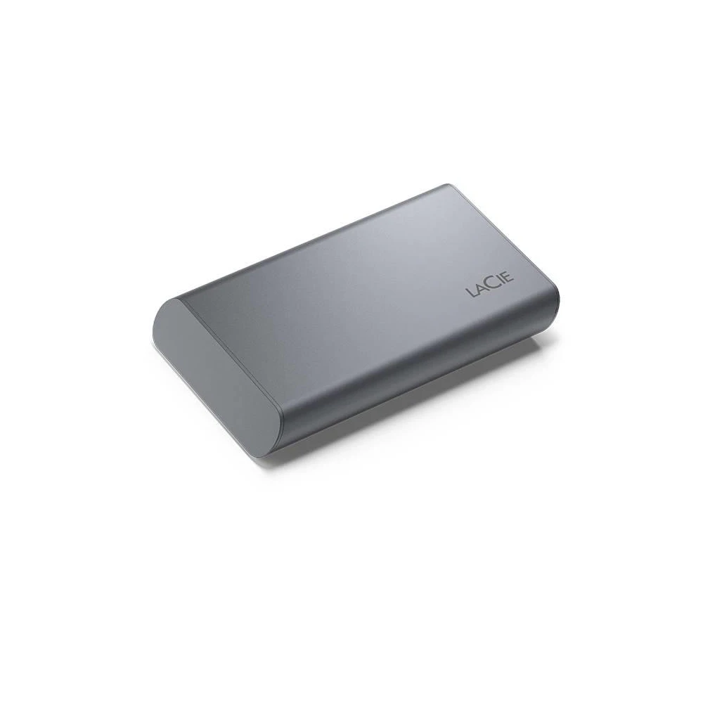 A large main feature product image of LaCie Mobile Secure Portable SSD - 500GB