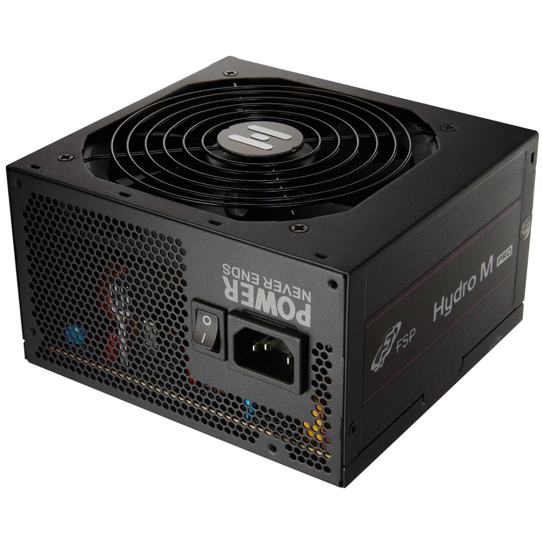 A large main feature product image of EX-DEMO FSP Hydro M PRO 700W Bronze PCIe 5.0 ATX 3.0 Semi-Modular PSU