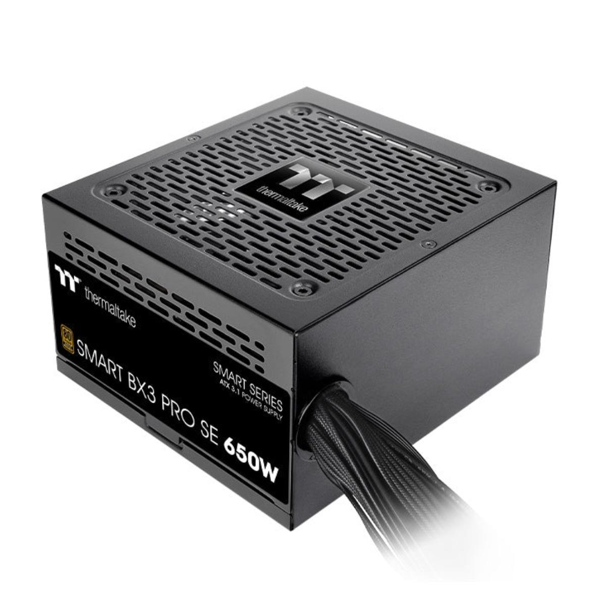 A large main feature product image of Thermaltake Smart BX3 Pro SE 650W ATX 3.1 PCIE5.1 80+ Bronze PSU