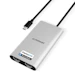 A product image of mbeat USB-C Dual 4K HDMI DisplayLink® Adapter with PD Pass-through