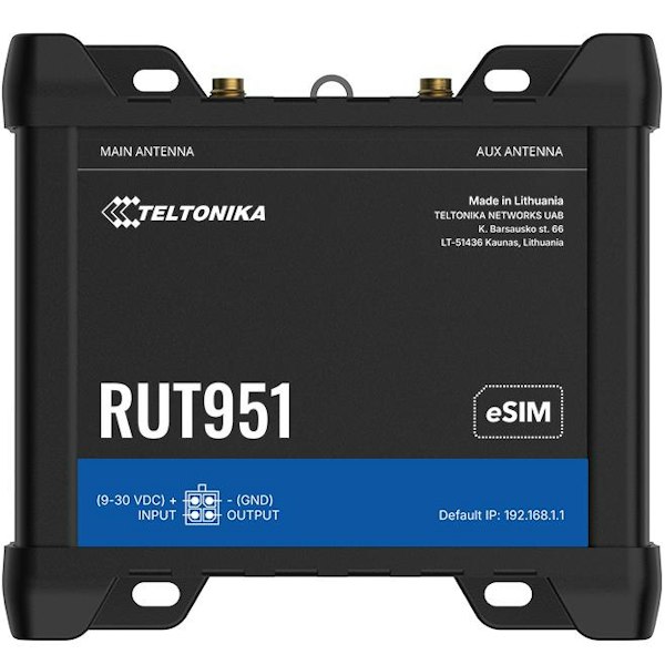 Teltonika RUT951 Industrial Cellular Router